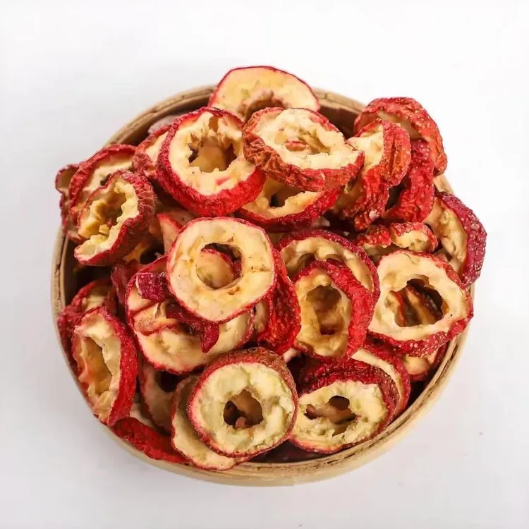 新货无核山楂干山楂圈空心圈干净肉厚可泡茶泡水煲汤原色果干片