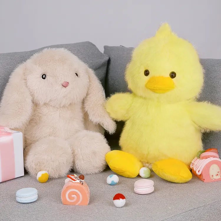 【珍珠专属】可爱跑跑动物小熊猫咪小狗毛绒玩偶公仔抱枕陪睡娃娃