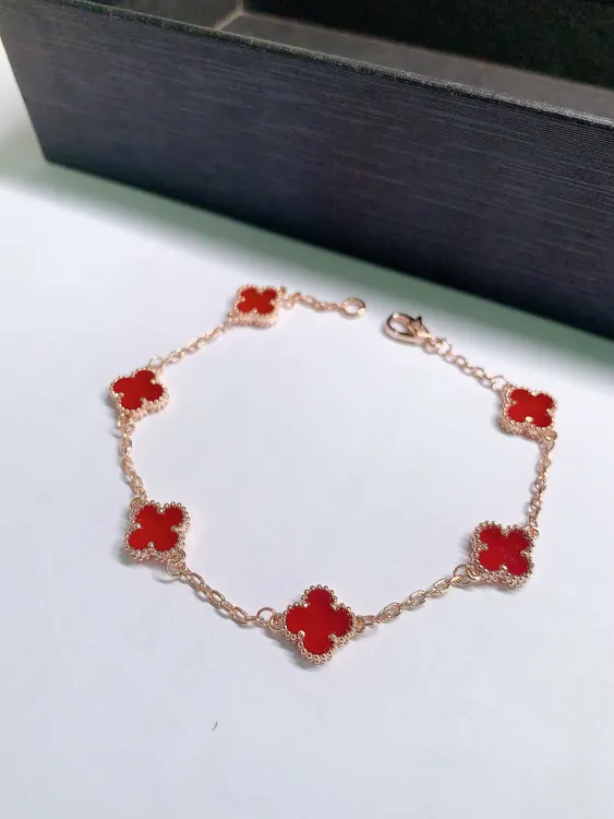 铜合金贝壳手链铜合金贝壳手链A02小六花手镯系列气质经典镶嵌