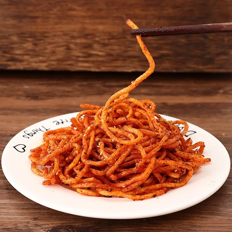 爆嗨辣丝无添加解馋小食品深夜充饥必备零食直播间专享