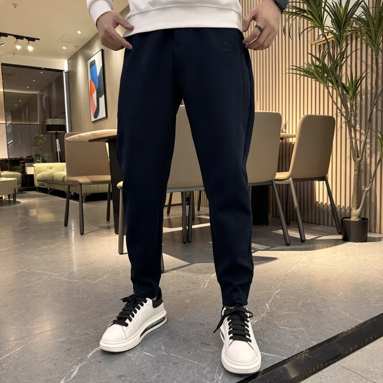 秋季新款男士休闲裤长裤束脚裤棉男装男裤时尚百搭卫裤运动裤1229