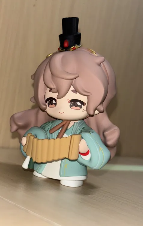 现货袁基pu树脂手感漆摸着超舒服9cm高摆件代号鸢如鸢同人