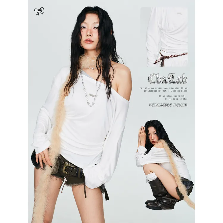 【达人专属】CBXLAB街舞潮牌宽松辣妹时尚爵士长袖秋季新款