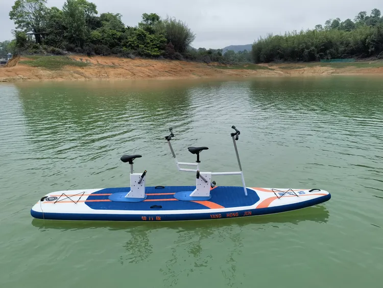 户外双人：水上自行车脚踏水上脚踏板脚蹬