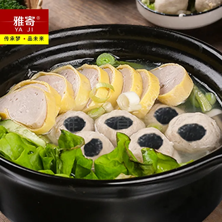 【现代工艺拍4发6】雅寄龙川美食卷春香信豆腐丸口感爽嫩滑原汁原味