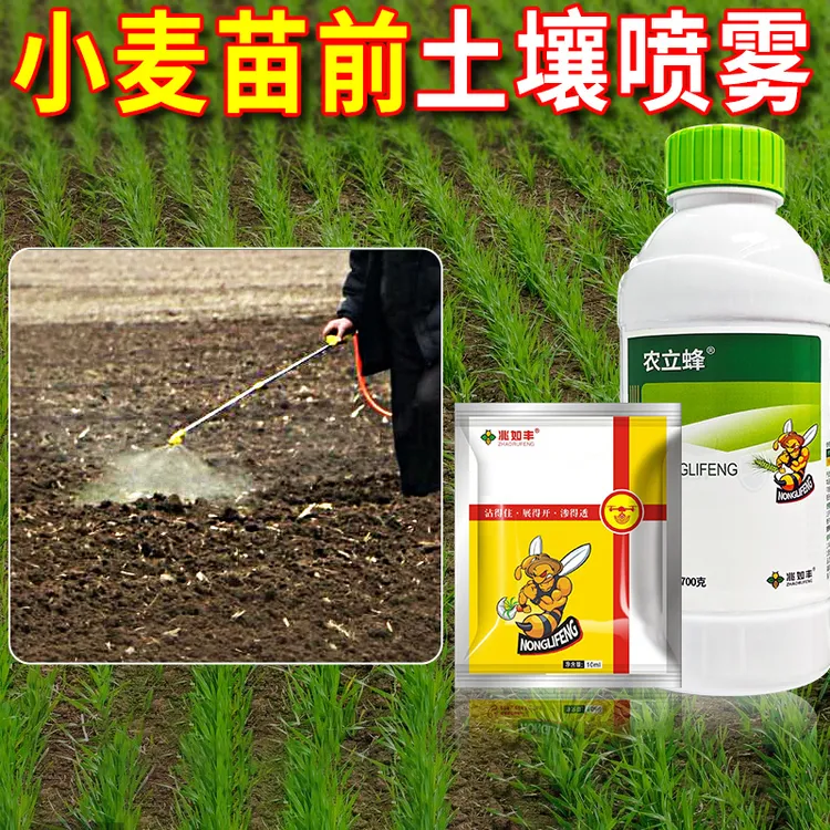 兆如丰兆如丰小麦苗前管理方案不伤土不影响出苗修复土壤叶面肥