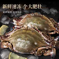 甜蜜海岸sweet coast【冻蟹】速冻梭子蟹到手3斤4-6两共5-8只左右