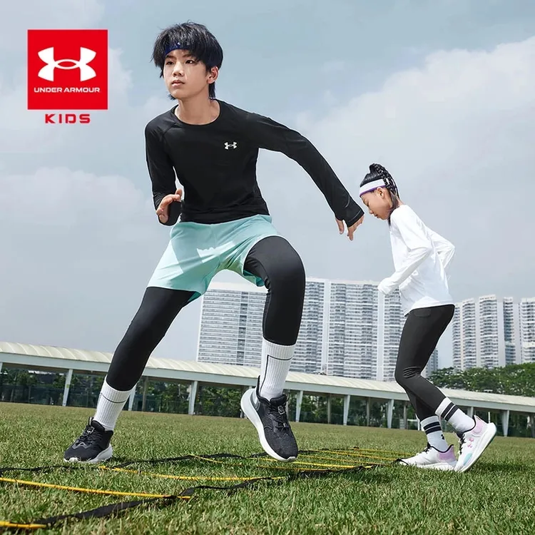 Under Armour/安德玛专款春夏户外运动透气亲肤速干圆领长袖T恤