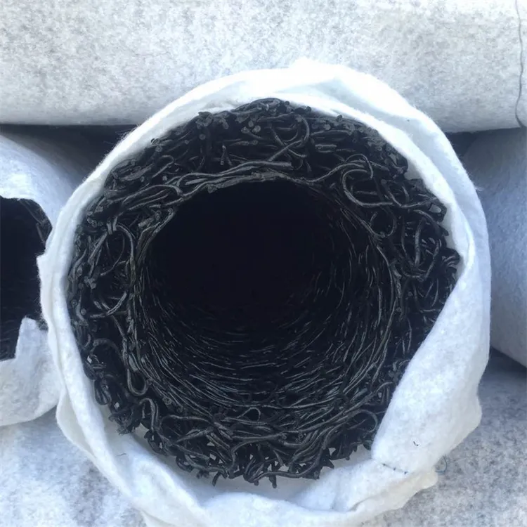 中空内支撑塑料盲沟透水管圆形矩形盲管