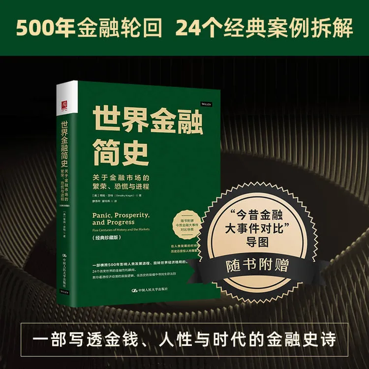 世界金融简史  关于金融市场的繁荣 恐慌与进程 经典珍藏版