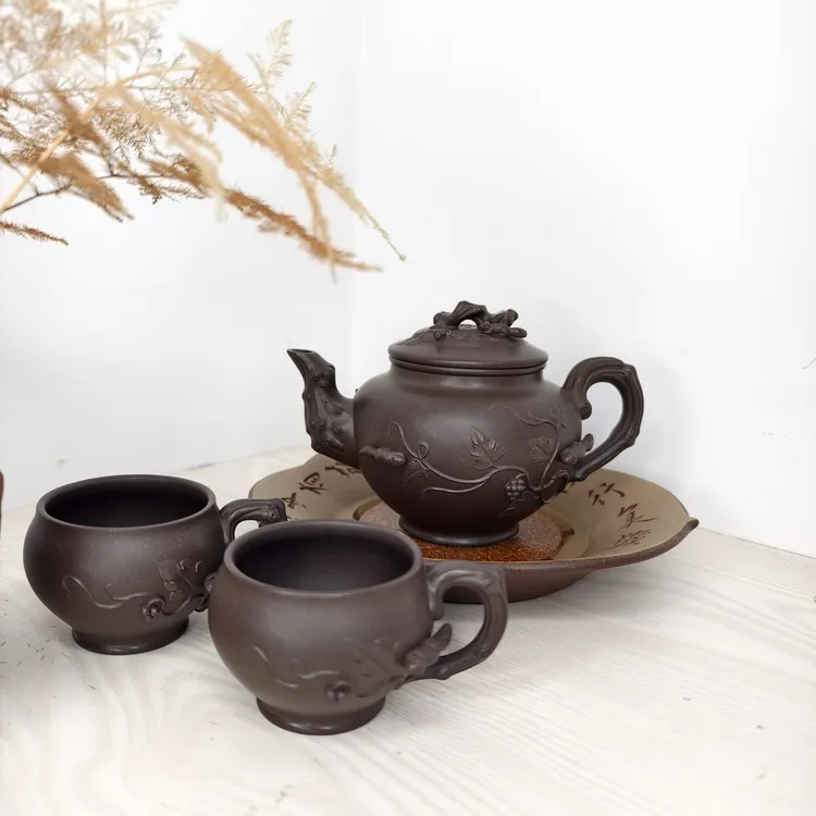 刘海清老师作品大容量紫泥容量