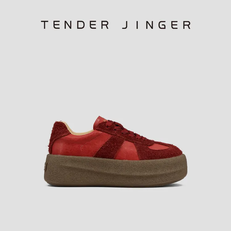 Tender Jinger｜厚底牛绒休闲鞋ZS0978
