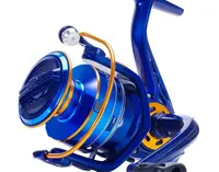 2025新款路亚纺车轮远投鱼线轮金属渔轮海钓矶钓跨境渔线轮批发