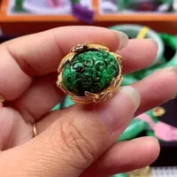 翡翠银S925镶嵌颈饰翡翠