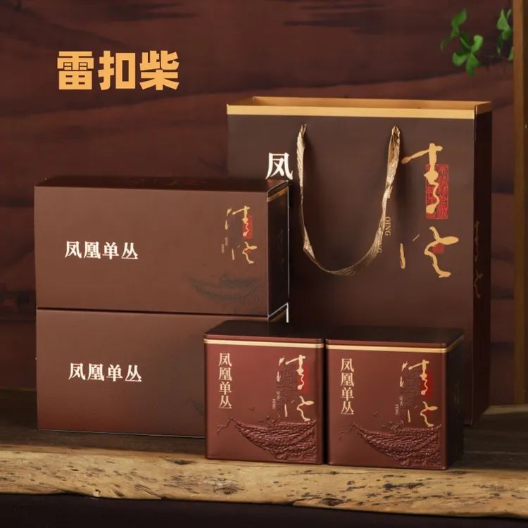 雷扣柴凤凰单丛茶礼盒装高香款雷扣柴单枞茶霹