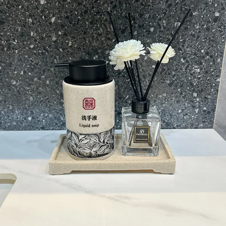 酒店卫生间慕斯起泡按压瓶沐浴露洗发水分装瓶洗手液瓶子乳液瓶