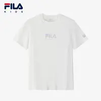 FILA斐乐儿童【运动必备】女大童25年新款宽松速干短袖K12G523124F