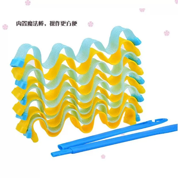 卷发神器塑料卷懒人睡觉定型可带大波浪蓬发器蛋卷头烫发棒卷发筒