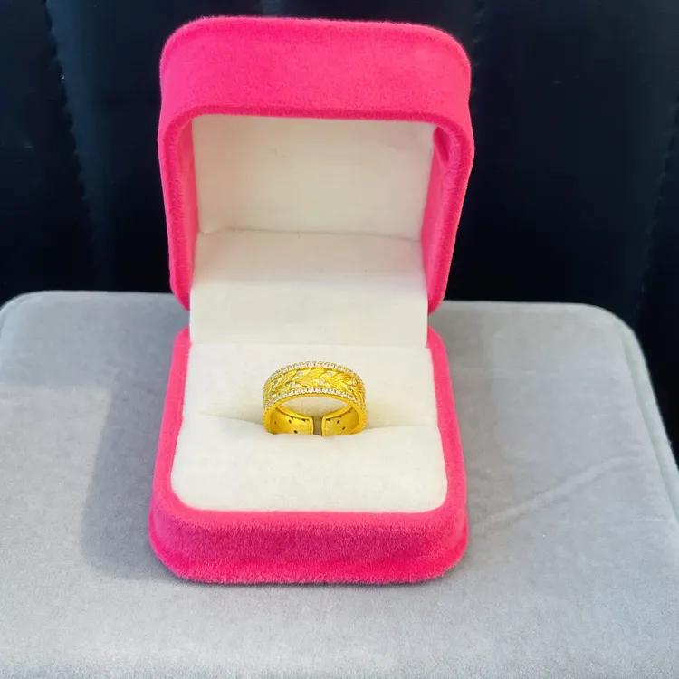 铜合金戒指 580新款时尚铜合金戒指