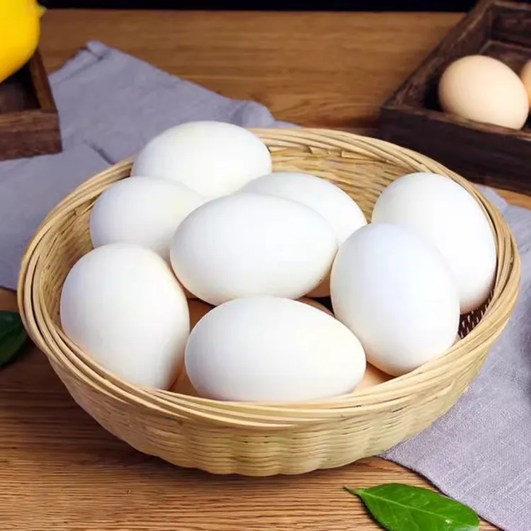 w新鲜鹅蛋农家散养土正宗特产12枚生鹅蛋精品包邮