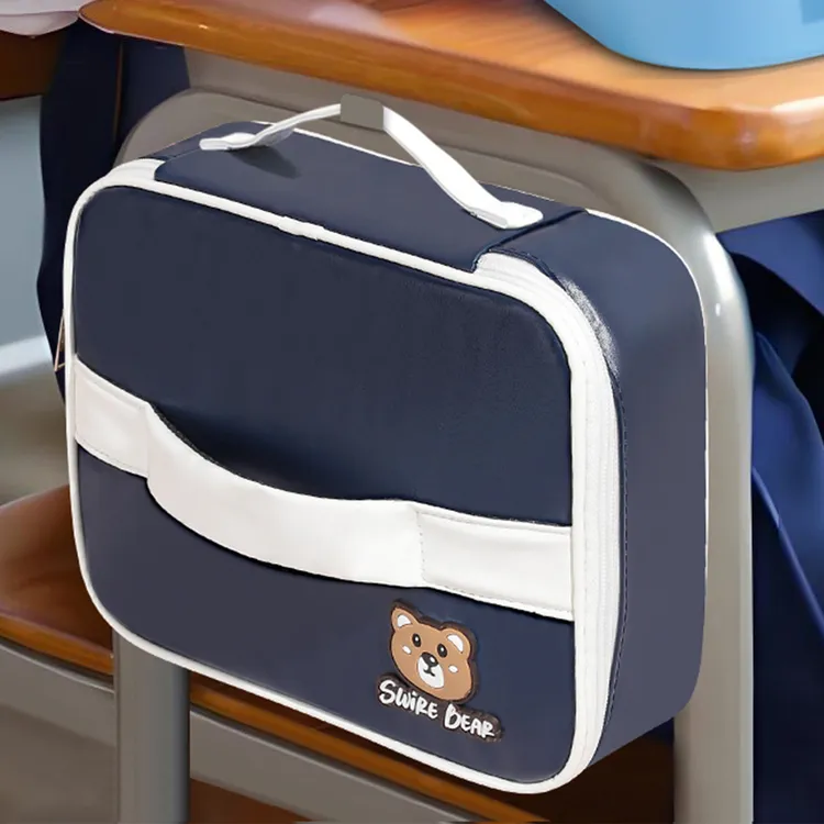 饭盒保温袋加厚铝箔手拎饭兜儿童手提包便当袋子小学生带饭午餐包