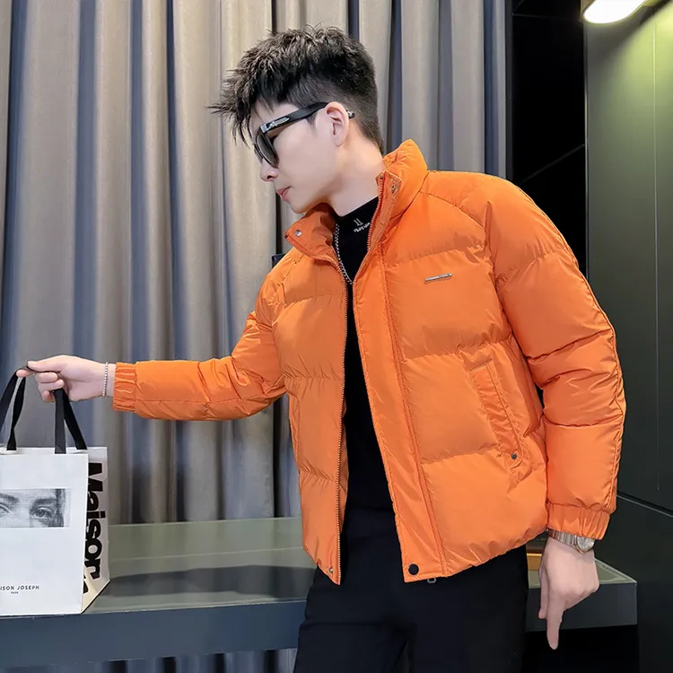 冬季潮牌立领棉衣外套男款2025新款爆款加厚保暖棉袄男装百搭棉服