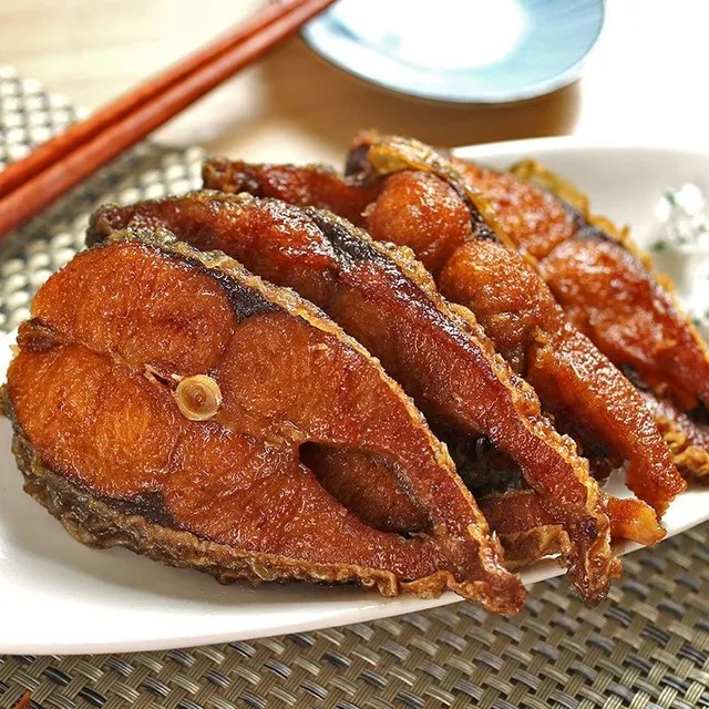 萌佳萌上海薰鱼特产美食苏式爆鱼块酥鱼排开 袋即食熟食休闲 零食