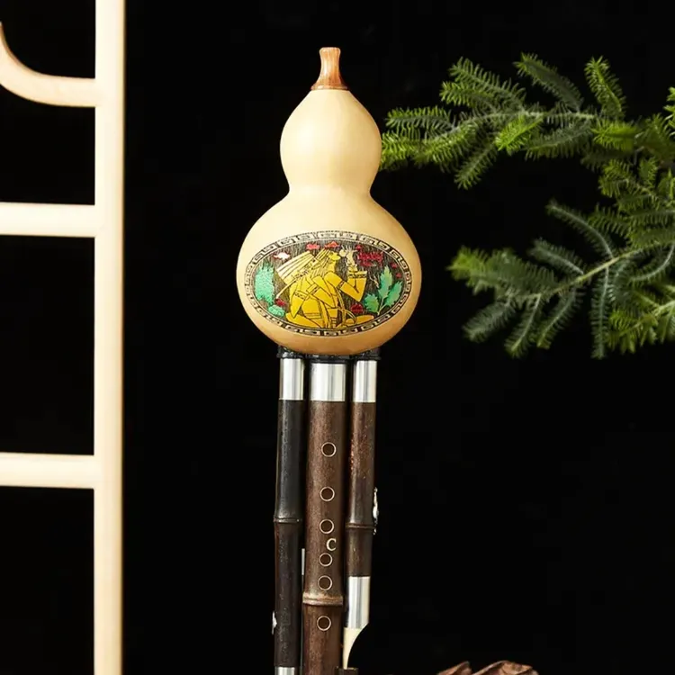 双11福利紫竹七孔葫芦丝三音管专业演奏学校老师推荐降B调C调FG调