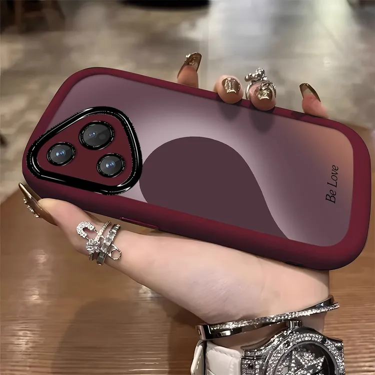 适用华为pura80pro手机壳新款pura80ultra硅胶防摔P70渐变爱心