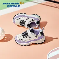 鞋秋季女童复古老爹鞋时尚潮流小童轻便运动鞋319028N