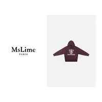 王嬛嬛MsLime24年新款时尚休闲气质运动风都市风卫衣 HC2C1318