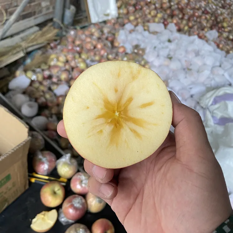 山东红富士冰糖心丑苹果薄皮脆甜多汁果园直发