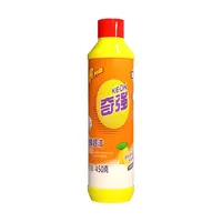 奇强洗洁精柠檬超洁450g家用瓶装餐具清洗剂去污不伤手洗碗液
