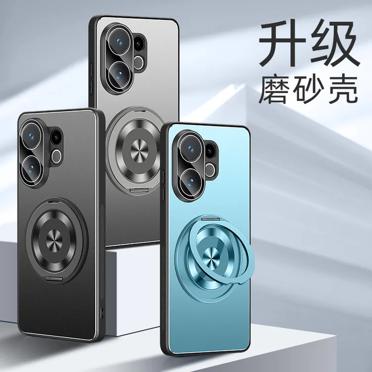 新款OPPO手机金属保护壳360度旋转支架适用OPPOk13turbopro手机壳