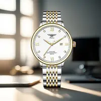 Bentley宾利星辰幻钻宾耀夜光男士腕表间金款