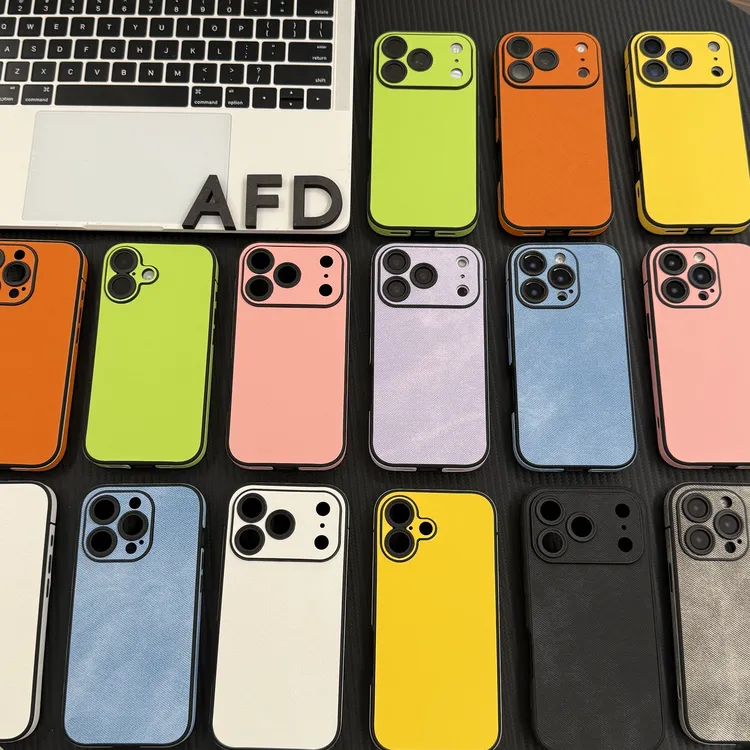 奥菲顿高级贴皮适用苹果17/16promax手机壳iPhone15/13全包边12潮