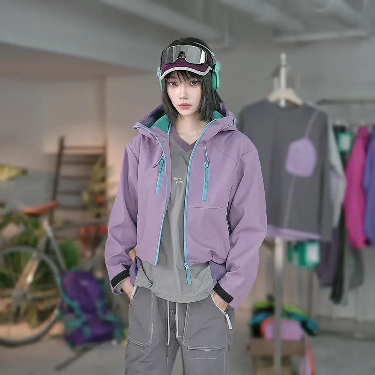 Mountain Outdoor轻量化-2651山系户外秋冬新款女运动徒步夹克