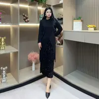 秋季大衫-尊 369 时尚潮流不规则交叉设计显瘦胖MM大码女装新款
