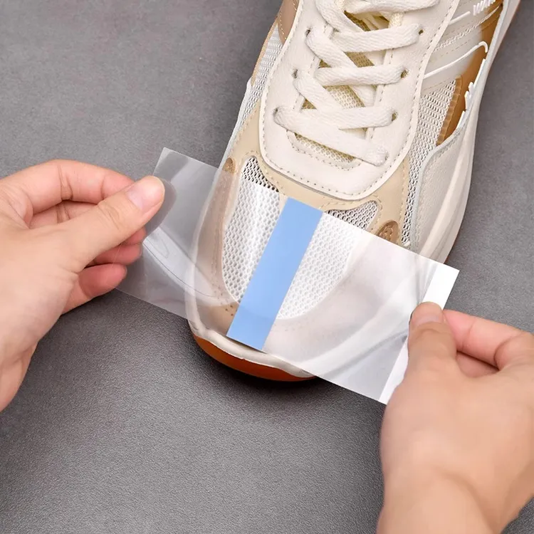 鞋头防湿膜防脏贴雨天鞋头防水贴鞋子头防水贴片隐形防水膜下雨天