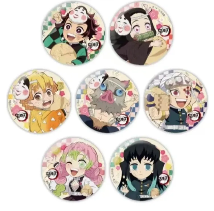 【日谷】鬼灭之刃 节分 星座 中秋限定吧唧 徽章盲盒