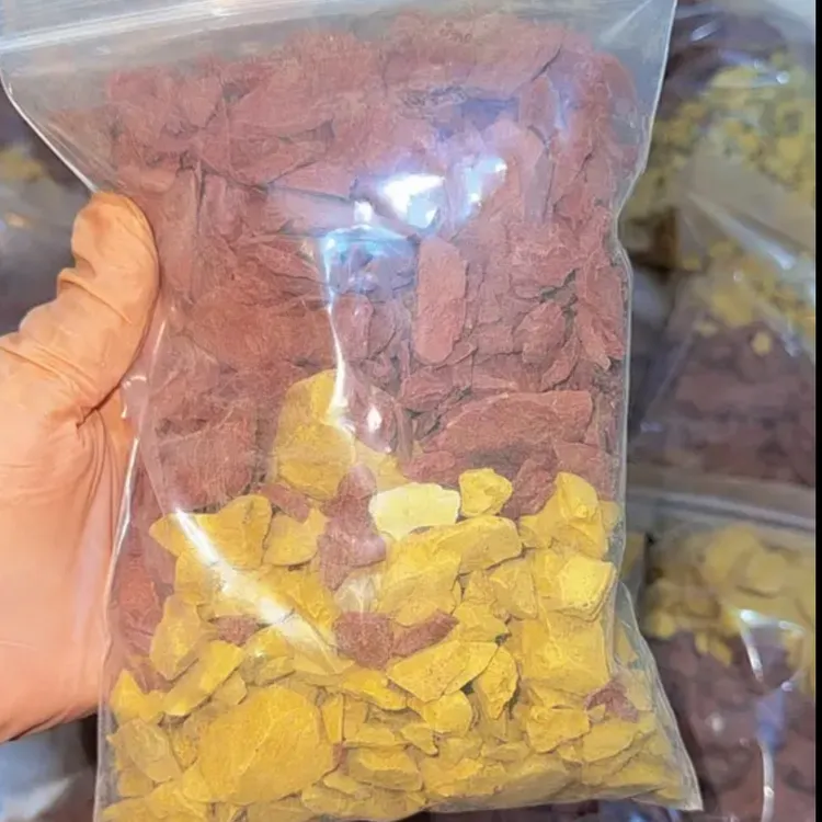 两种混合碎土金黄那拉提红土装好的选不了新疆