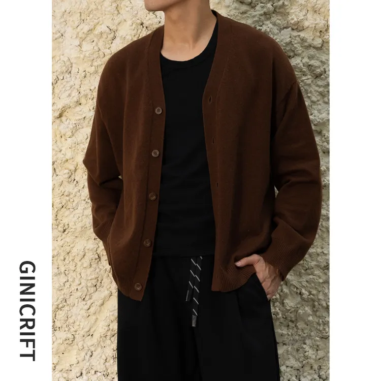 GeneCraft 2025秋冬新款「原创」百搭 贵气老钱风 开衫毛衣外套