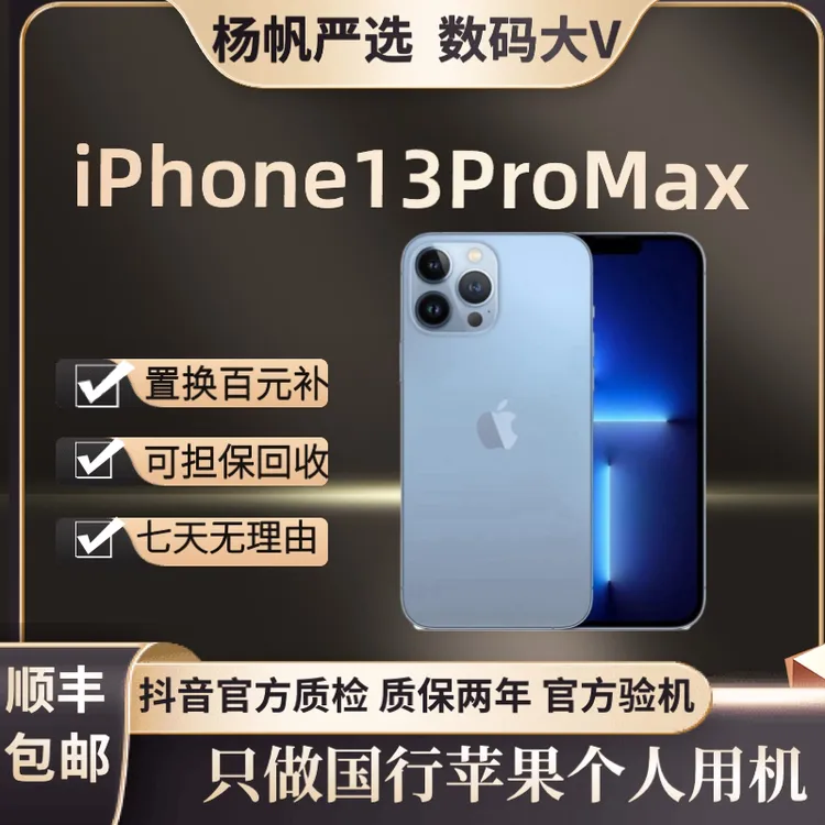 95新 Apple/苹果 iPhone13ProMax大陆国行 全网通5g 带面容