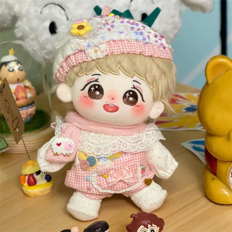 20cm边伯贤花娃娃EXO毛绒原创玩偶公仔玩具节日礼品现货