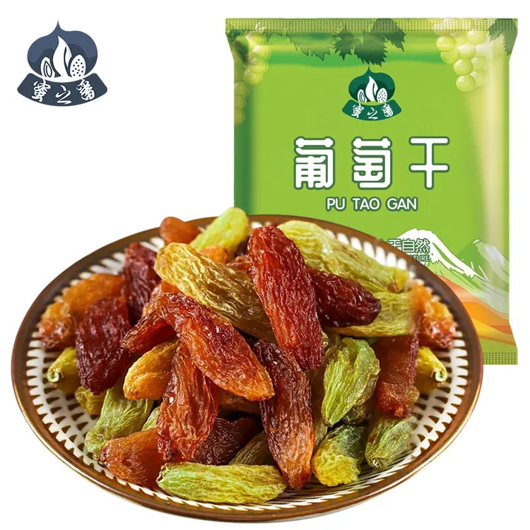 蜜之番新疆吐鲁番彩虹葡萄干100g*10袋