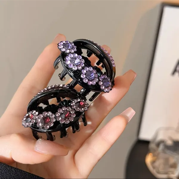 高端定制优雅轻奢新中式气质小抓夹