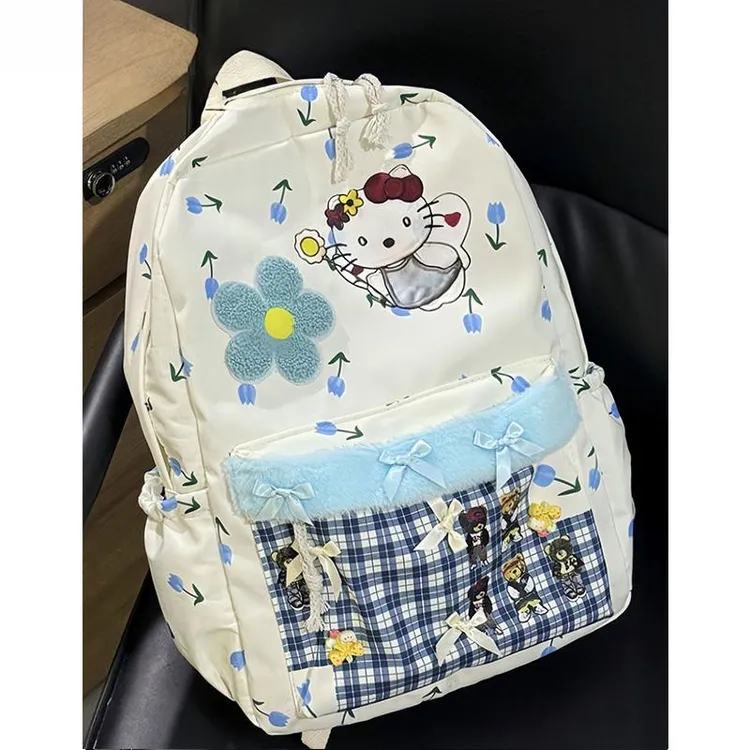 可爱轻便双肩包女书包初中女生小学生三到六年级女孩少女软妹背包