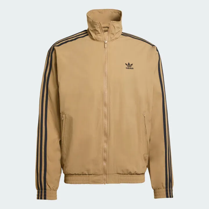 adidas/阿迪达斯三叶草男女经典复古梭织立领运动夹克外套JY1333
