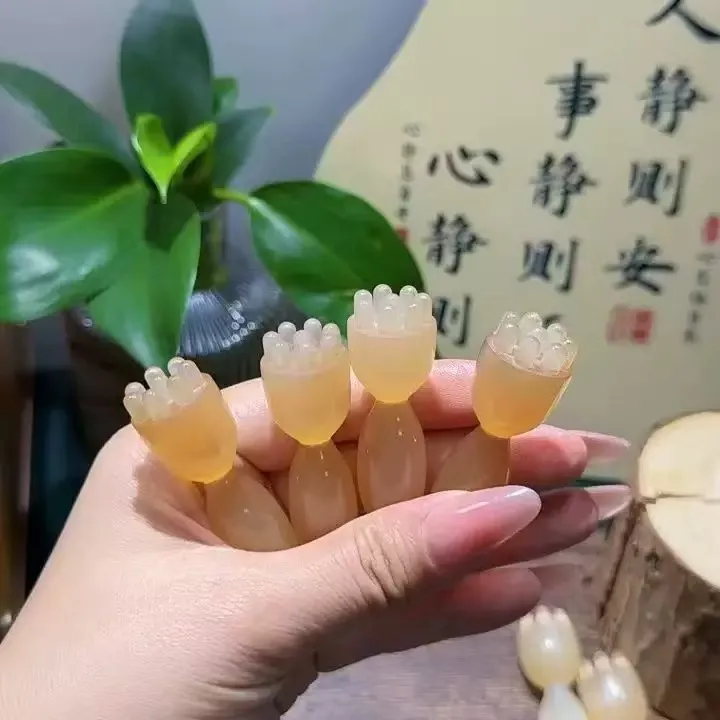 高贵羊角色莲蓬连体款刮痧面部颈部经络头眼部点穴笔美容按摩棒