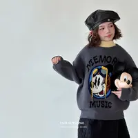 「UNO AUTUNNO」【路克鲁克】小丘尼女中大童冬季卡通韩版毛衣GD2436